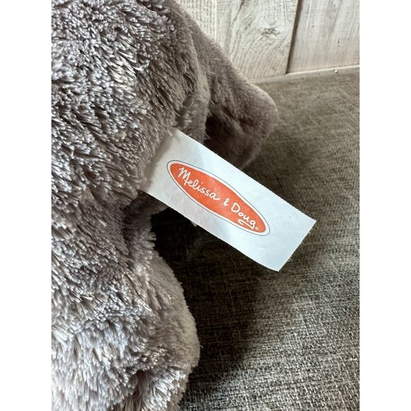 Melissa & Doug Sterling Elephant Gray Plush Stuffed Animal Toy 12 inch - Picture 8 of 8